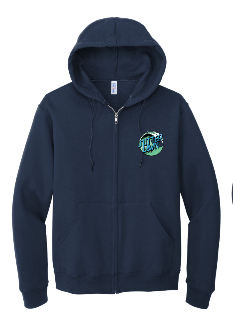 Adult Tsunamis Zip-Up Hoodie